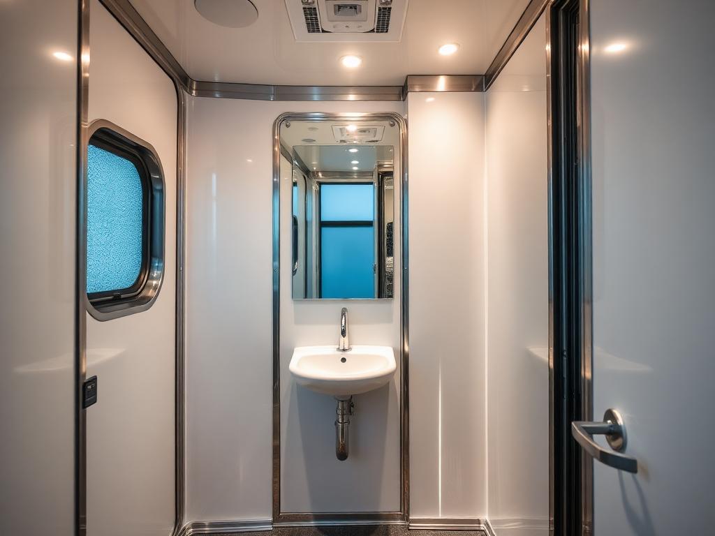 Luxury Restroom Trailers in Michigan City, IN